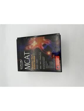 Kaplan MCAT Complete 7Book Subject Review 2020-2021 Paperback Box Set